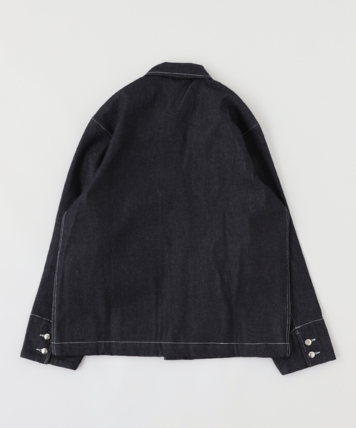 JOURNAL STANDARD（ジャーナルスタンダード）の「POINTER BRAND Grove Jacket（カバーオール・メンズ・コバルトブルー・MEDIUM/LARGE）」の5枚目の写真