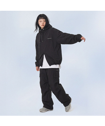 MASMARULEZ APPAREL（マスマルールズ アパレル）の「[SET] Essential Two Way Light Windbreaker Set-Up_Black（ナイロンジャケット）」