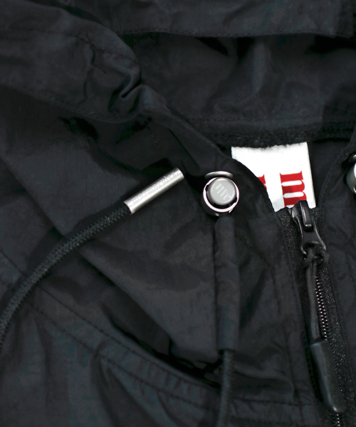 MASMARULEZ APPAREL（マスマルールズ アパレル）の「[SET] Essential Two Way Light Windbreaker Set-Up_Black（ナイロンジャケット・レディース・ブラック・ONE SIZE）」の6枚目の写真