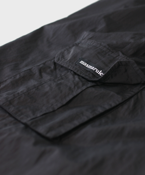 MASMARULEZ APPAREL（マスマルールズ アパレル）の「[SET] Essential Two Way Light Windbreaker Set-Up_Black（ナイロンジャケット・レディース・ブラック・ONE SIZE）」の12枚目の写真