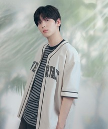 COVERNAT（カバーナット）の「[SOOBIN着用] ARCH LOGO BASEBALL HALF SHIRT（シャツ/ブラウス）」