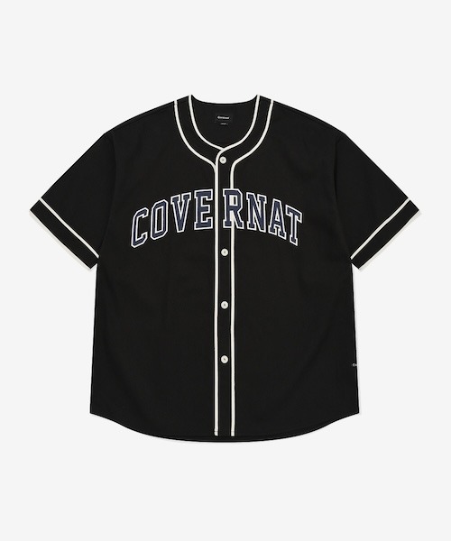COVERNAT（カバーナット）の「[SOOBIN着用] ARCH LOGO BASEBALL HALF SHIRT（シャツ/ブラウス・メンズ・アイボリー/ブラック・X-LARGE/LARGE/MEDIUM/SMALL）」の15枚目の写真
