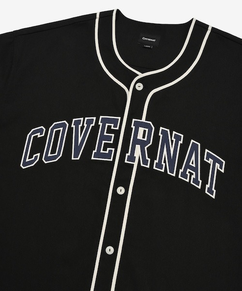 COVERNAT（カバーナット）の「[SOOBIN着用] ARCH LOGO BASEBALL HALF SHIRT（シャツ/ブラウス・メンズ・アイボリー/ブラック・X-LARGE/LARGE/MEDIUM/SMALL）」の18枚目の写真
