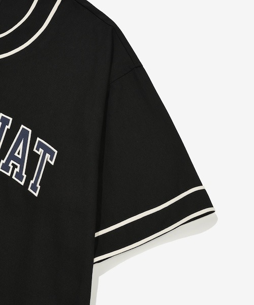 COVERNAT（カバーナット）の「[SOOBIN着用] ARCH LOGO BASEBALL HALF SHIRT（シャツ/ブラウス・メンズ・アイボリー/ブラック・X-LARGE/LARGE/MEDIUM/SMALL）」の19枚目の写真
