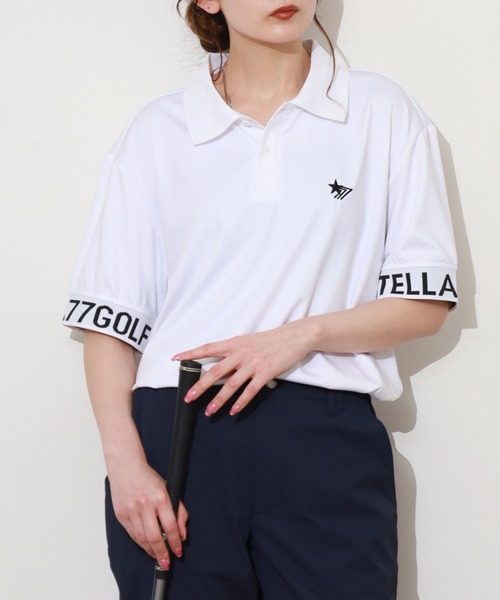 stella77golf(ステラセブンティーンセブンゴルフ)の「AC-TEX素材ゴルフポロシャツ(ポロシャツ・メンズ・ホワイト/ブラック・XL/XXL/M/L)」の18枚目の写真