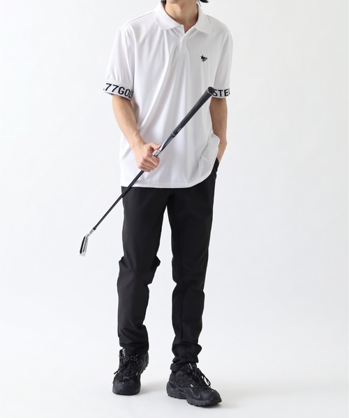 stella77golf(ステラセブンティーンセブンゴルフ)の「AC-TEX素材ゴルフポロシャツ(ポロシャツ・メンズ・ホワイト/ブラック・XL/XXL/M/L)」の10枚目の写真