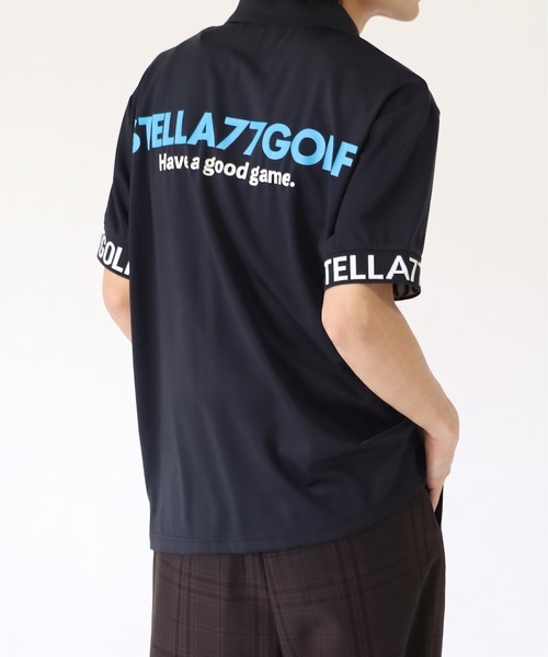 stella77golf(ステラセブンティーンセブンゴルフ)の「AC-TEX素材ゴルフポロシャツ(ポロシャツ・メンズ・ホワイト/ブラック・XL/XXL/M/L)」の15枚目の写真