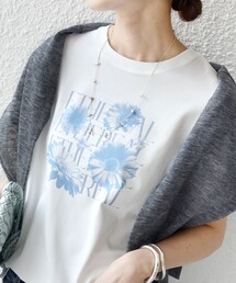 【WEB限定】オーガニック コットン コンパクト プリント TEE