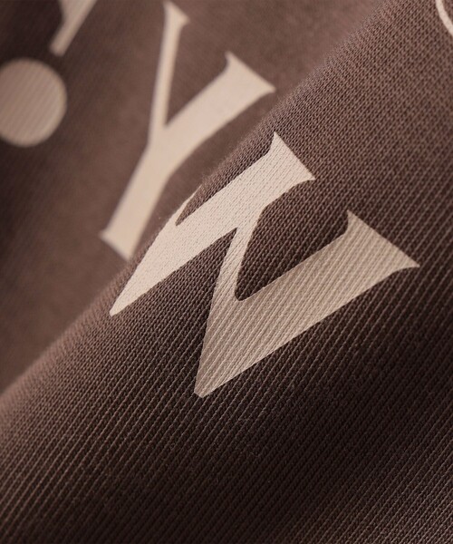 SHIPS(シップス)の「【WEB限定】オーガニック コットン コンパクト プリント TEE(Tシャツ/カットソー・レディース・ブラウン/ライトグリーン/オフホワイト・ONE SIZE)」の11枚目の写真
