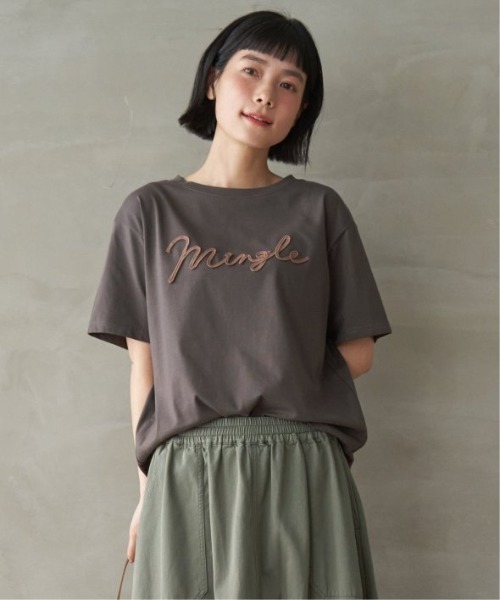 LBC(エルビーシー)の「カラーコード刺繍ロゴTシャツ(Tシャツ/カットソー・レディース・ホワイト/ブラウン/ブラック/ブルー・M/L)」の9枚目の写真