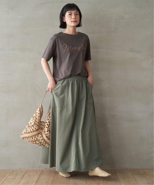 LBC(エルビーシー)の「カラーコード刺繍ロゴTシャツ(Tシャツ/カットソー・レディース・ホワイト/ブラウン/ブラック/ブルー・M/L)」の13枚目の写真
