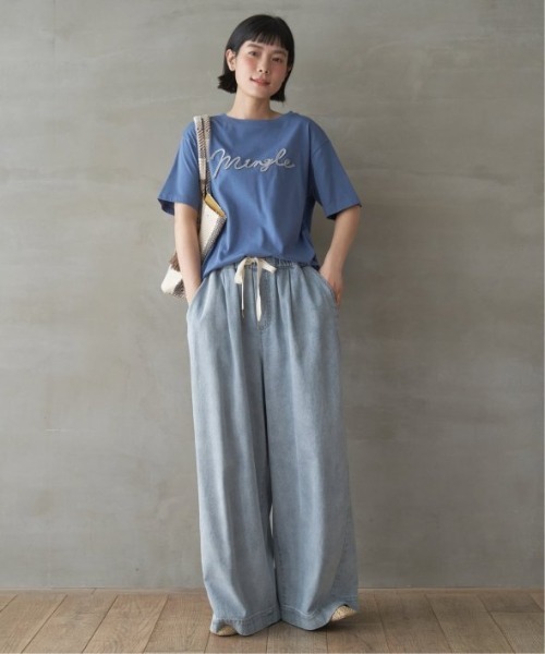 LBC(エルビーシー)の「カラーコード刺繍ロゴTシャツ(Tシャツ/カットソー・レディース・ホワイト/ブラウン/ブラック/ブルー・M/L)」の21枚目の写真