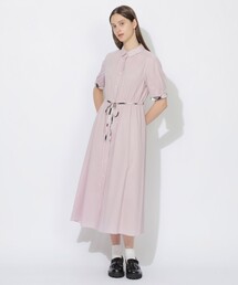 BLUE LABEL CRESTBRIDGE（ブルーレーベルクレストブリッジ）の「【WEB限定】コットンエアークロスシャツドレス（ワンピース）」
