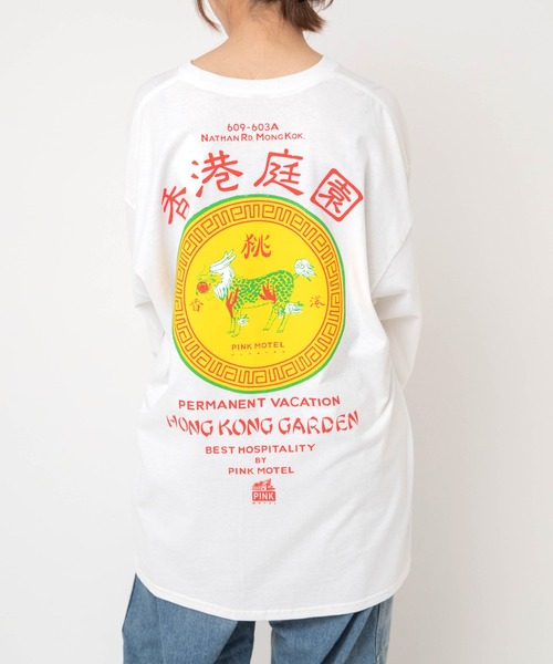 RNA（アールエヌエー）の「M2265 PINKMOTEL キリンロンT（Tシャツ/カットソー・レディース・ホワイト・MEDIUM）」の13枚目の写真