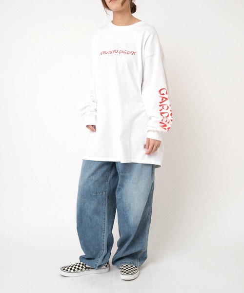RNA（アールエヌエー）の「M2265 PINKMOTEL キリンロンT（Tシャツ/カットソー・レディース・ホワイト・MEDIUM）」の15枚目の写真