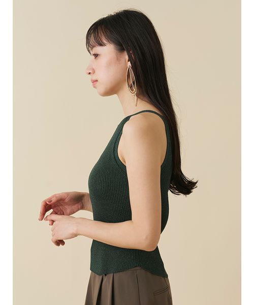 SNIDEL(スナイデル)の「カップインアメスリニットプルオーバー(ニット/セーター・レディース・アイボリー/ベージュ/グリーン/ブラック・F)」の12枚目の写真