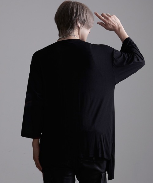 RUDOL（ルドル）の「『RUDOL/ルドル』フラワープリントドレープカットソー（Tシャツ/カットソー・メンズ・レッド/ブルー・L/M）」の11枚目の写真