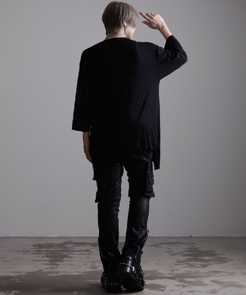 RUDOL（ルドル）の「『RUDOL/ルドル』フラワープリントドレープカットソー（Tシャツ/カットソー・メンズ・レッド/ブルー・L/M）」の12枚目の写真