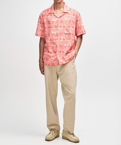 DEUS EX MACHINA（デウスエクスマキナ）の「MAIL-MAN SHIRT（シャツ/ブラウス・メンズ・グリーン/レッド・M/L）」の12枚目の写真