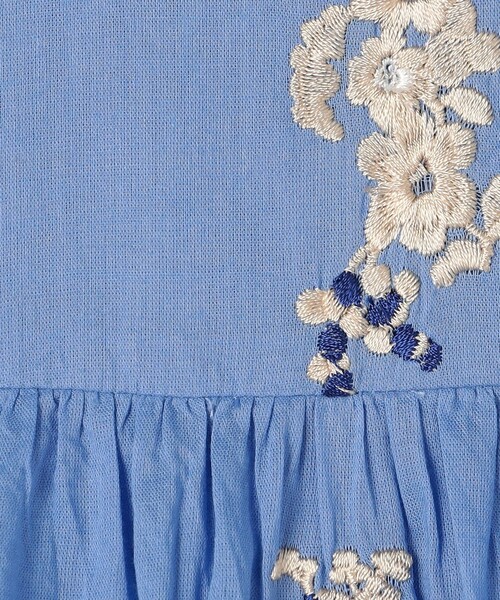 NE QUITTEZ PAS!（ヌキテパ）の「ne Quittez pas Cotton Voile Jasmine ブラウス（シャツ/ブラウス・レディース・ブルー系その他/ブラック系その他・FREE）」の11枚目の写真