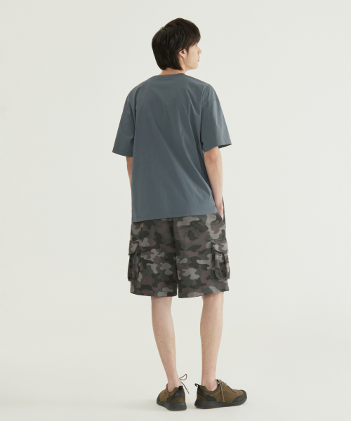 COVERNAT（カバーナット）の「スモールCロゴナイロンTシャツチャコール（Tシャツ/カットソー・メンズ・その他・SMALL/MEDIUM/LARGE/X-LARGE/XX-LARGE/X-SMALL）」の6枚目の写真