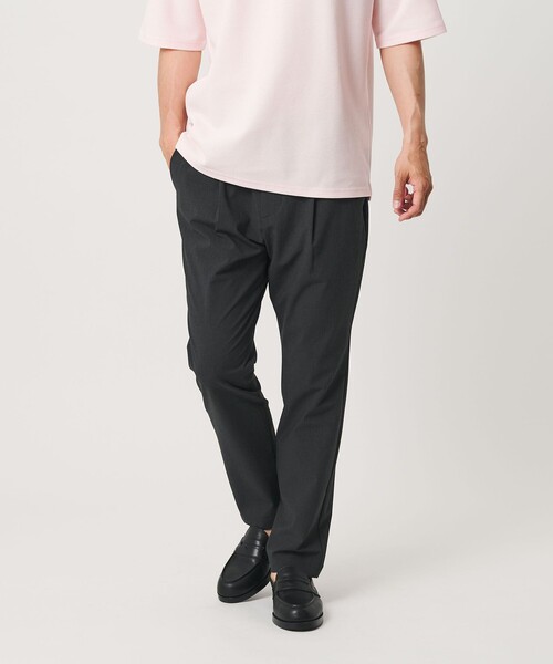 BEAUTY&YOUTH UNITED ARROWS(ビューティーアンドユースユナイテッドアローズ)の「クールタッチ TR 1プリーツ イージーパンツ NO.5 ストレッチ 接触冷感(その他パンツ・メンズ・ネイビー/ダークグレー/ベージュ/ブラック・S/XL/L/M)」の13枚目の写真