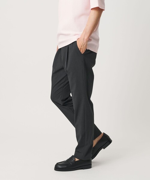 BEAUTY&YOUTH UNITED ARROWS(ビューティーアンドユースユナイテッドアローズ)の「クールタッチ TR 1プリーツ イージーパンツ NO.5 ストレッチ 接触冷感(その他パンツ・メンズ・ネイビー/ダークグレー/ベージュ/ブラック・S/XL/L/M)」の12枚目の写真
