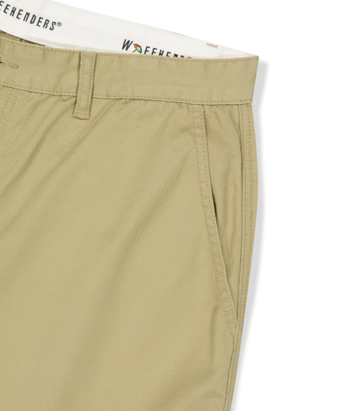 WKNDRS（ウィーキャンドース）の「AP CLASSIC CHINO SHORTS (BEIGE)（その他パンツ・レディース・その他・LARGE/MEDIUM/X-LARGE）」の4枚目の写真