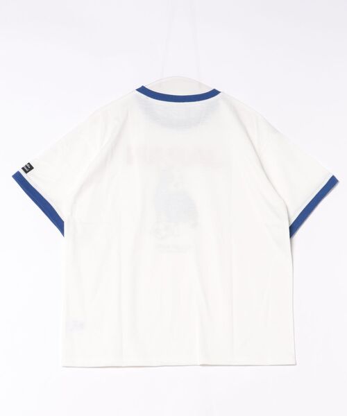 SoccerJunky(サッカージャンキー)の「SOCCER JUNKY / CLAUDIO PANDIANI 配色リンガーTシャツ 半袖カットソー(Tシャツ/カットソー・メンズ・イエロー/ブルー/レッド/サックスブルー・M/L)」の21枚目の写真