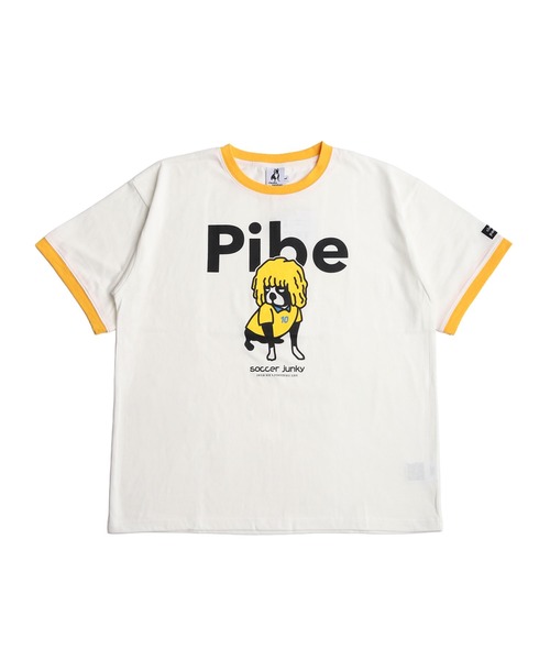 SoccerJunky(サッカージャンキー)の「SOCCER JUNKY / CLAUDIO PANDIANI 配色リンガーTシャツ 半袖カットソー(Tシャツ/カットソー・メンズ・イエロー/ブルー/レッド/サックスブルー・M/L)」の11枚目の写真
