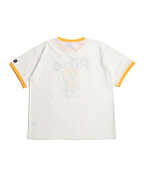 SoccerJunky(サッカージャンキー)の「SOCCER JUNKY / CLAUDIO PANDIANI 配色リンガーTシャツ 半袖カットソー(Tシャツ/カットソー・メンズ・イエロー/ブルー/レッド/サックスブルー・M/L)」の12枚目の写真