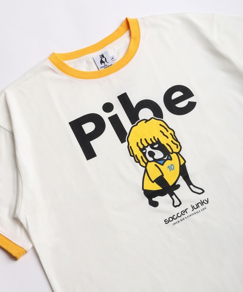 SoccerJunky(サッカージャンキー)の「SOCCER JUNKY / CLAUDIO PANDIANI 配色リンガーTシャツ 半袖カットソー(Tシャツ/カットソー・メンズ・イエロー/ブルー/レッド/サックスブルー・M/L)」の13枚目の写真