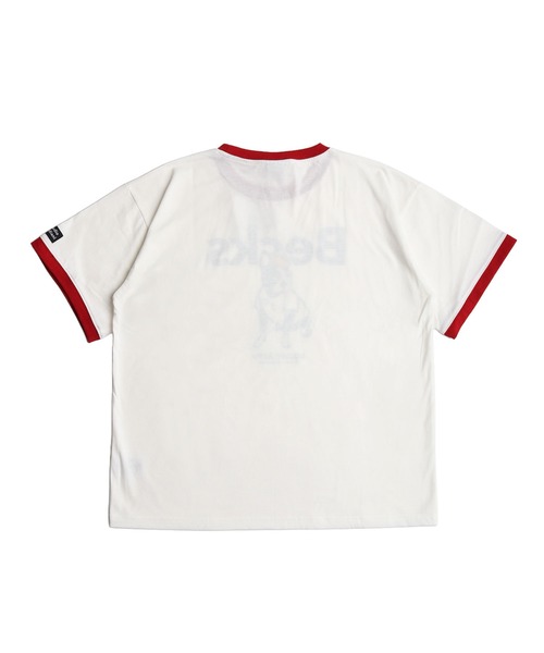 SoccerJunky(サッカージャンキー)の「SOCCER JUNKY / CLAUDIO PANDIANI 配色リンガーTシャツ 半袖カットソー(Tシャツ/カットソー・メンズ・イエロー/ブルー/レッド/サックスブルー・M/L)」の15枚目の写真