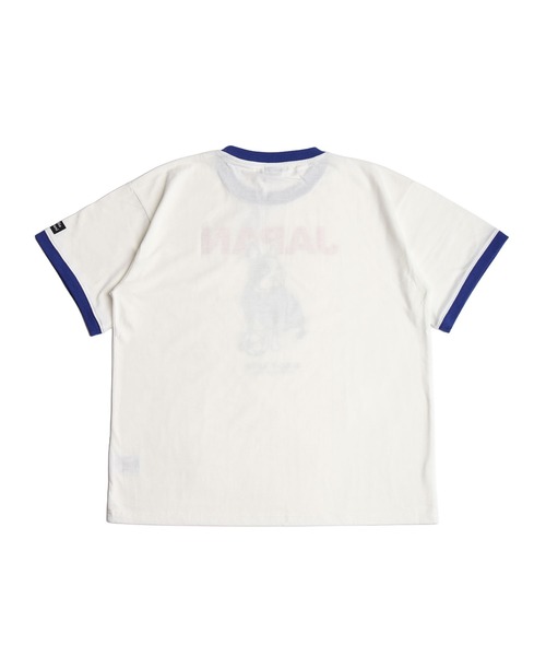 SoccerJunky(サッカージャンキー)の「SOCCER JUNKY / CLAUDIO PANDIANI 配色リンガーTシャツ 半袖カットソー(Tシャツ/カットソー・メンズ・イエロー/ブルー/レッド/サックスブルー・M/L)」の9枚目の写真