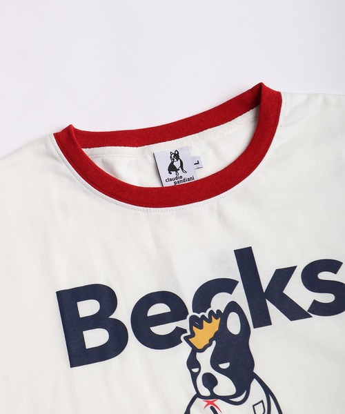 SoccerJunky(サッカージャンキー)の「SOCCER JUNKY / CLAUDIO PANDIANI 配色リンガーTシャツ 半袖カットソー(Tシャツ/カットソー・メンズ・イエロー/ブルー/レッド/サックスブルー・M/L)」の17枚目の写真