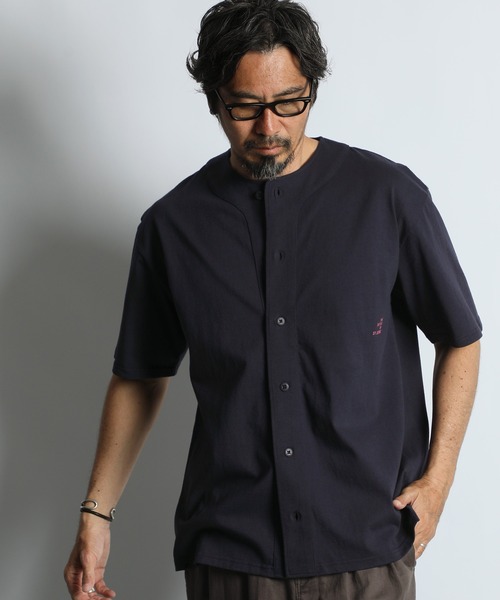The DUFFER of ST.GEORGE(ザダファーオブセントジョージ)の「【WEB限定アイテム】8oz HEAVY WEIGHT SOLID BASEBALL TEE:セットアップ対応 8オンス ヘビーウェイト ベースボールTEE(Tシャツ/カットソー・メンズ・ブラウン/スミクロ/ネイビー・XX-LARGE/SMALL/MEDIUM/LARGE/X-LARGE)」の3枚目の写真