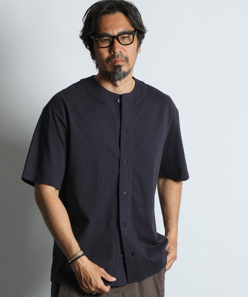 The DUFFER of ST.GEORGE(ザダファーオブセントジョージ)の「【WEB限定アイテム】8oz HEAVY WEIGHT SOLID BASEBALL TEE:セットアップ対応 8オンス ヘビーウェイト ベースボールTEE(Tシャツ/カットソー・メンズ・ブラウン/スミクロ/ネイビー・XX-LARGE/SMALL/MEDIUM/LARGE/X-LARGE)」の8枚目の写真