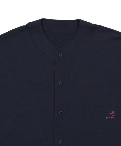The DUFFER of ST.GEORGE(ザダファーオブセントジョージ)の「【WEB限定アイテム】8oz HEAVY WEIGHT SOLID BASEBALL TEE:セットアップ対応 8オンス ヘビーウェイト ベースボールTEE(Tシャツ/カットソー・メンズ・ブラウン/スミクロ/ネイビー・XX-LARGE/SMALL/MEDIUM/LARGE/X-LARGE)」の15枚目の写真