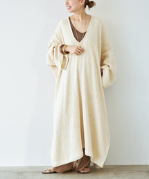 Deuxieme Classe | 【MARRAKSHI LIFE/マラケシュ ライフ】THE LONG SLEEVE CAFTAN(FL(ワンピース)