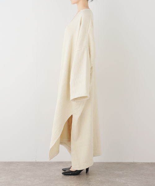 Deuxieme Classe(ドゥーズィエムクラス)の「【MARRAKSHI LIFE/マラケシュ ライフ】THE LONG SLEEVE CAFTAN(FL(ワンピース・レディース・アイボリー・FREE)」の9枚目の写真