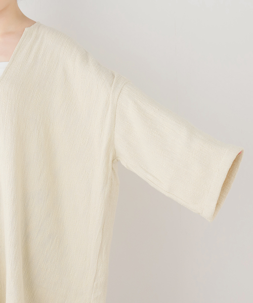 Deuxieme Classe(ドゥーズィエムクラス)の「【MARRAKSHI LIFE/マラケシュ ライフ】THE LONG SLEEVE CAFTAN(FL(ワンピース・レディース・アイボリー・FREE)」の11枚目の写真