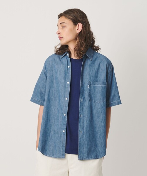 <CGS.> Light Ons Denim Shirt — легкая джинсовая рубашка