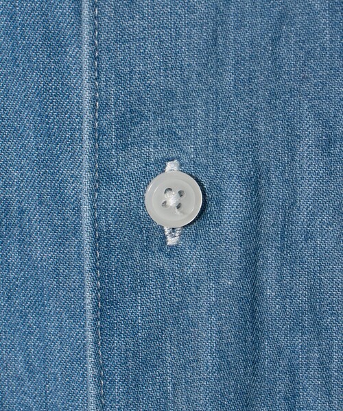 California General Store(California General Store)の「<CGS.>ライト オンス デニム シャツ(シャツ/ブラウス・メンズ・コバルトブルー・S/M/L)」の9枚目の写真