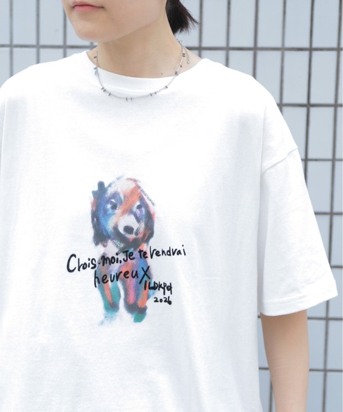 カラフルDOG クルーネックTEE | NOMBRE IMPAIR