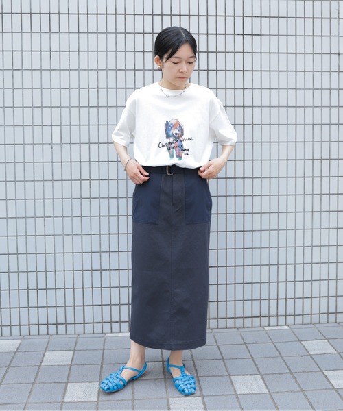 カラフルDOG クルーネックTEE | NOMBRE IMPAIR