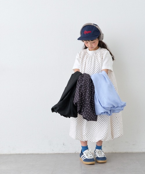 CIAOPANIC TYPY(チャオパニックティピー)の「【KIDS】柄アソートバルーンギャザーワンピース《ZOZO限定》(ワンピース・キッズ・ブラック/ブラック系その他/ホワイト/サックスブルー・XX-LARGE/MEDIUM/SMALL/X-LARGE/LARGE)」の2枚目の写真