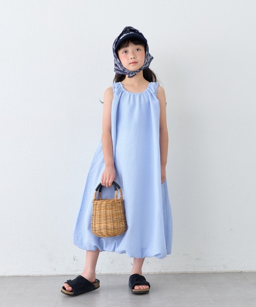 CIAOPANIC TYPY(チャオパニックティピー)の「【KIDS】柄アソートバルーンギャザーワンピース《ZOZO限定》(ワンピース・キッズ・ブラック/ブラック系その他/ホワイト/サックスブルー・XX-LARGE/MEDIUM/SMALL/X-LARGE/LARGE)」の9枚目の写真