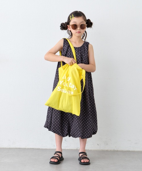 CIAOPANIC TYPY(チャオパニックティピー)の「【KIDS】柄アソートバルーンギャザーワンピース《ZOZO限定》(ワンピース・キッズ・ブラック/ブラック系その他/ホワイト/サックスブルー・XX-LARGE/MEDIUM/SMALL/X-LARGE/LARGE)」の6枚目の写真