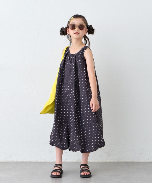 CIAOPANIC TYPY(チャオパニックティピー)の「【KIDS】柄アソートバルーンギャザーワンピース《ZOZO限定》(ワンピース・キッズ・ブラック/ブラック系その他/ホワイト/サックスブルー・XX-LARGE/MEDIUM/SMALL/X-LARGE/LARGE)」の5枚目の写真