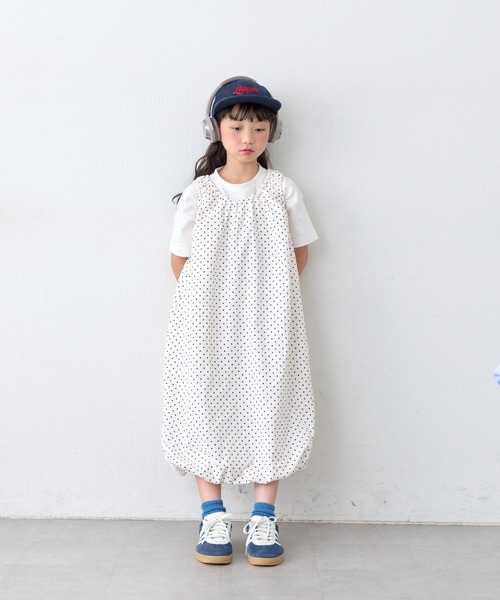 CIAOPANIC TYPY(チャオパニックティピー)の「【KIDS】柄アソートバルーンギャザーワンピース《ZOZO限定》(ワンピース・キッズ・ブラック/ブラック系その他/ホワイト/サックスブルー・XX-LARGE/MEDIUM/SMALL/X-LARGE/LARGE)」の8枚目の写真